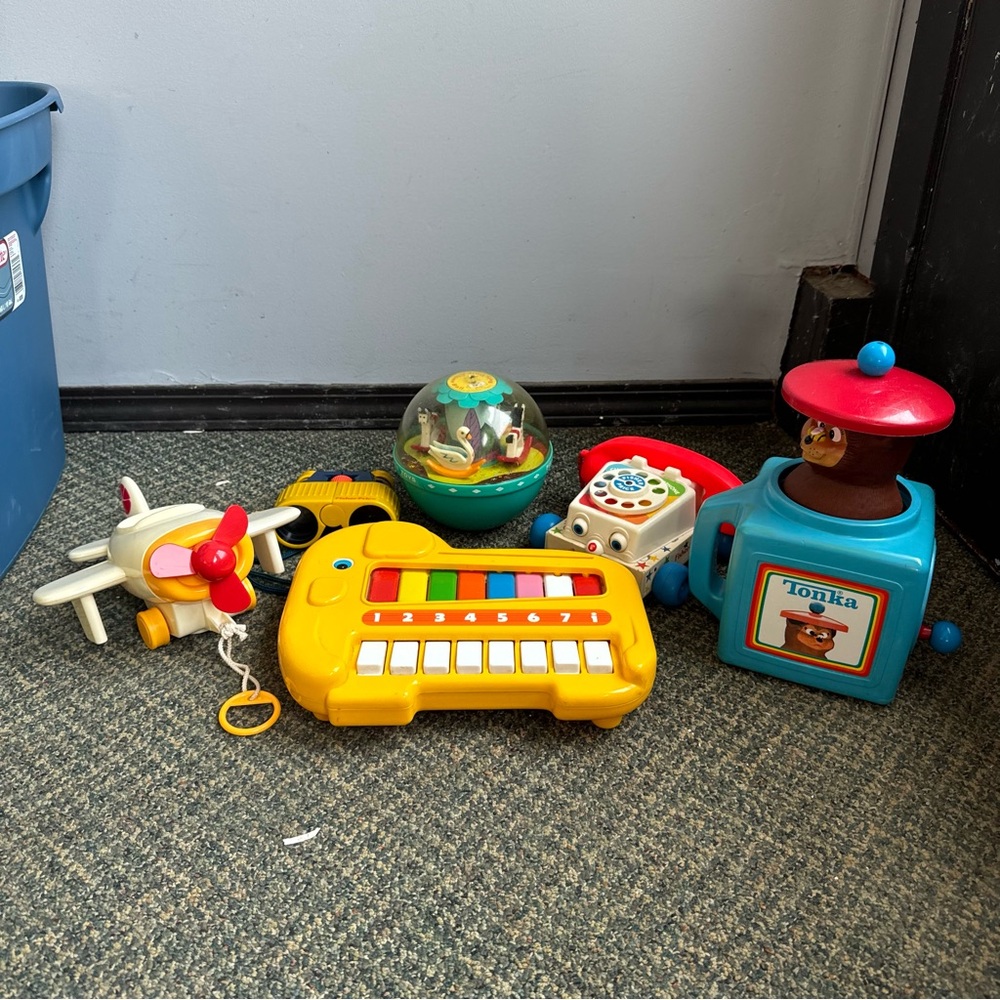 Vintage Toys (Fisher Price, Tonka, and others)